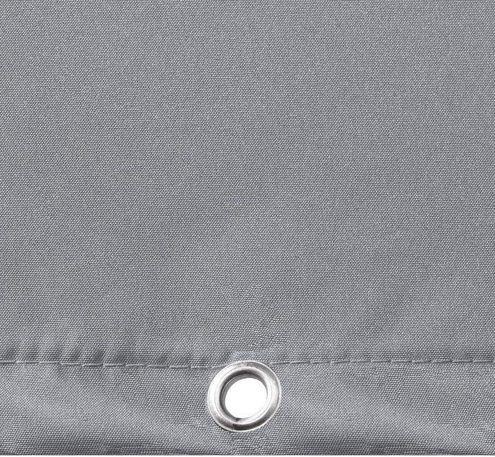 CelinaSun Sichtschutz Balkon 1,2 x 6 m hell grau PES Zaunblende mit Kabelbinder wasserabweisend Balk