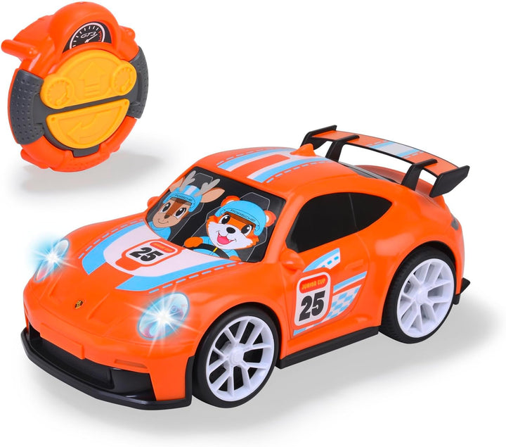 Dickie Toys ABC - IRC Spielzeugauto Porsche 911 GT3 (27 cm) - ferngesteuertes Auto ab 2 Jahre - Renn