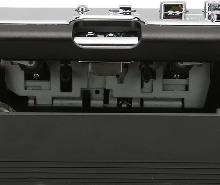 Bluetooth Kassettenspieler mit Kopfhörer, Stereo Retro Auto Reverse Tragbarer Drahtloser FM Kassette