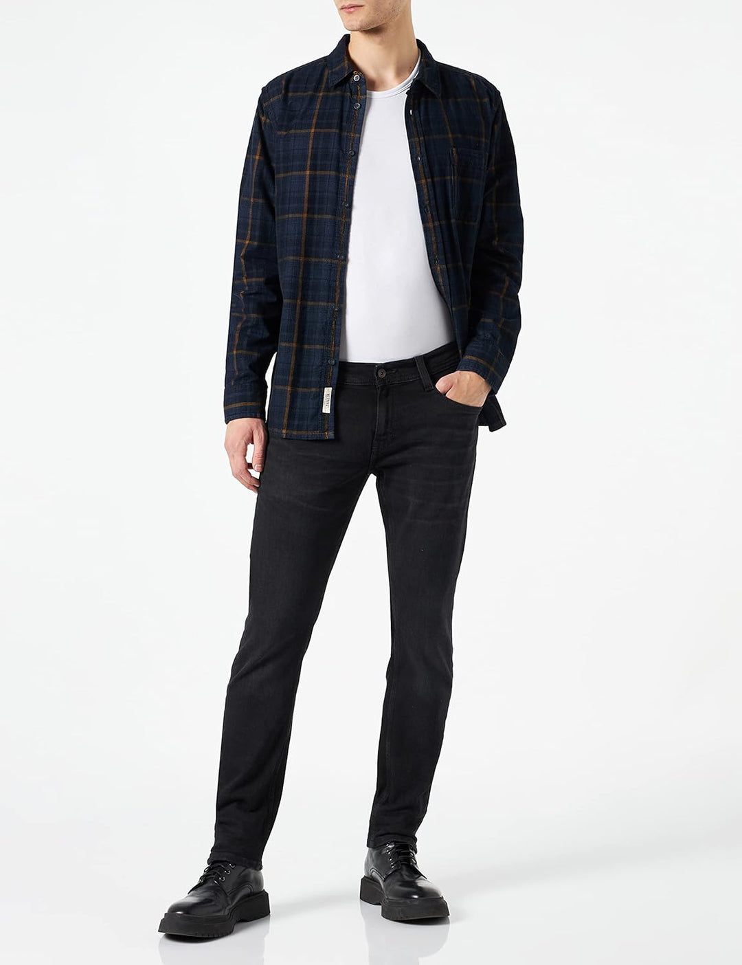 MUSTANG Herren Oregon Tapered Jeans 30W / 34L Tiefschwarz 983, 30W / 34L Tiefschwarz 983