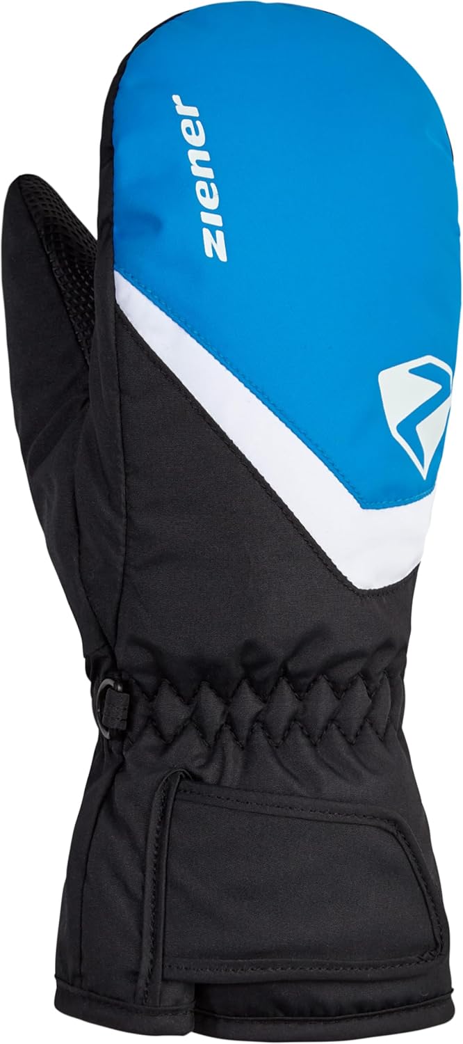 Ziener Kinder Loriano Ski-Fäustling/Wintersport | wasserdicht, atmungsaktiv 4.5 persian blue, 4.5 pe
