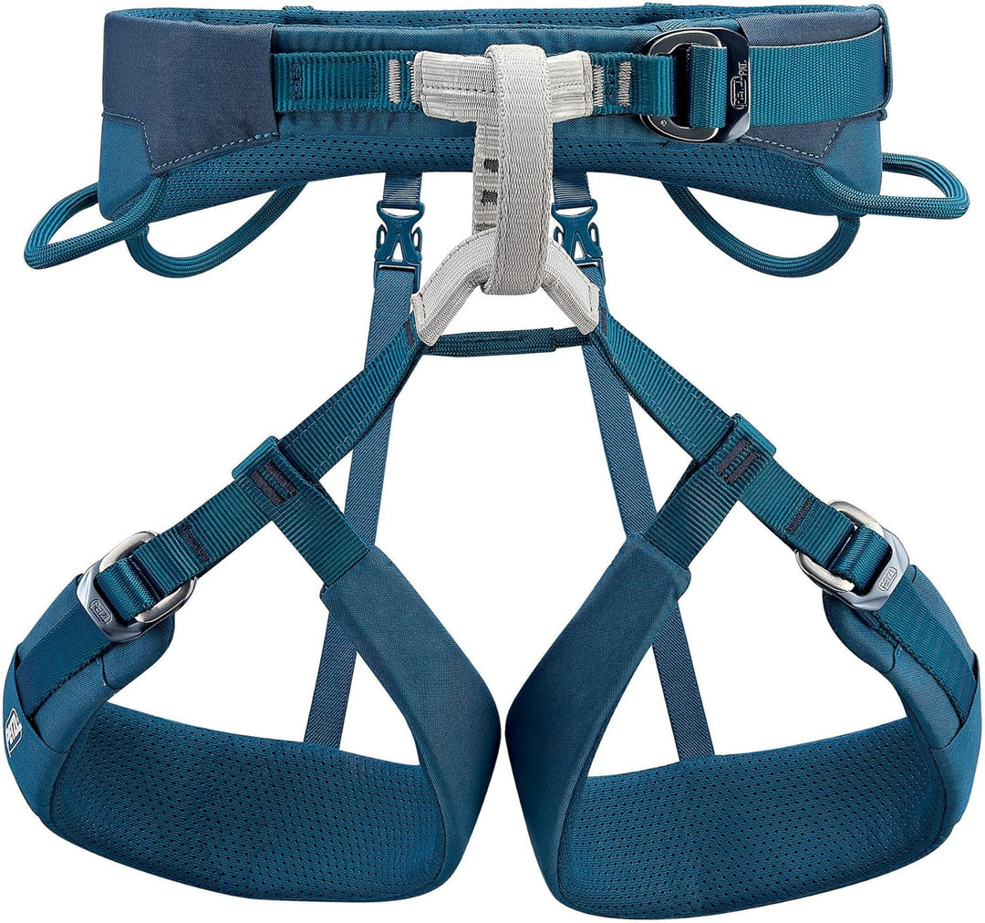 PETZL Unisex Adjama Klettergurt (1er Pack) S Blau, S Blau