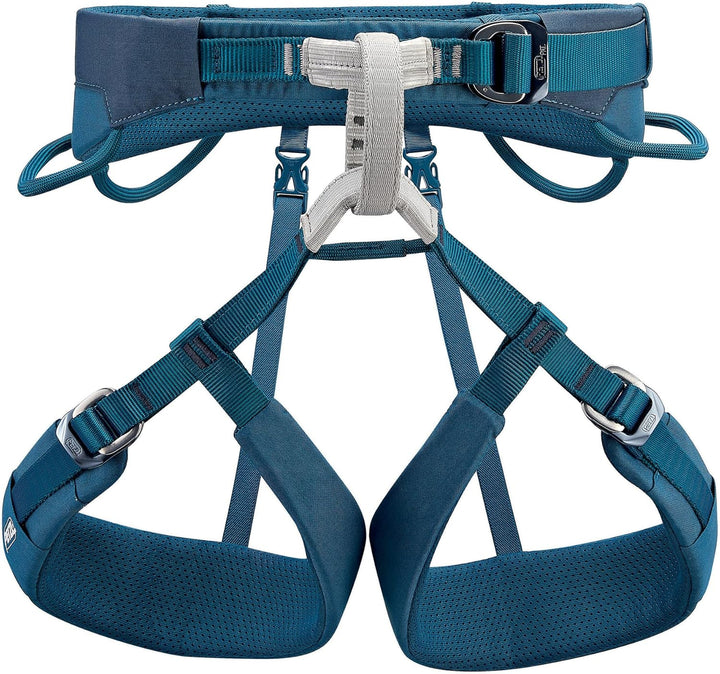PETZL Unisex Adjama Klettergurt (1er Pack) S Blau, S Blau