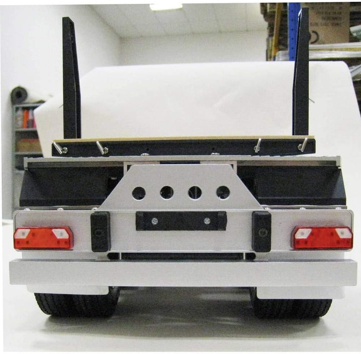 Carson 500907083 1:14 Euro-Stossstange TAM-Tankauflieger, Silber