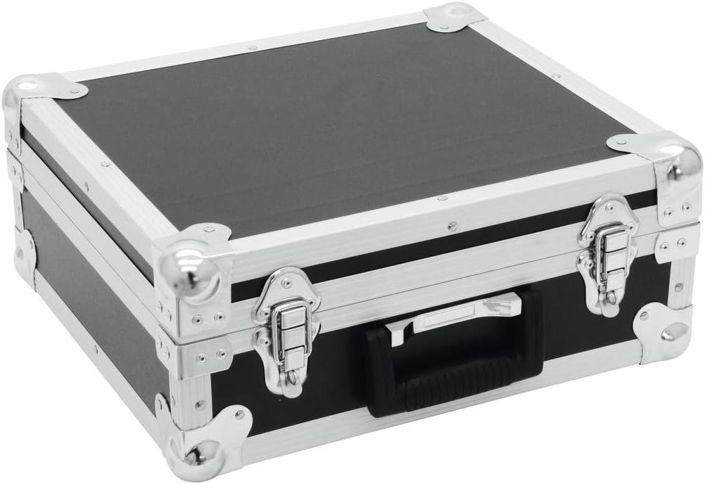ROADINGER Universal-Koffer-Case FOAM GR-3 schwarz | Flightcase mit flexibler Schaumeinlage und 380 x