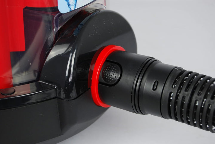 arnica Bora 5000 Rot Nasssauger/Wassersauger SPARSET 1 - Staubsauger für Allergiker, inkl. Zubehör,