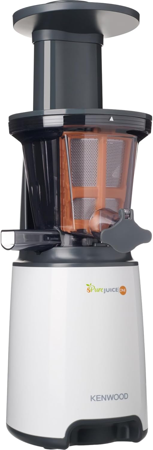 Kenwood JMP400WH Entsafter | 1 L Saftbehälter | 1,3 L Trester-Behälter |
