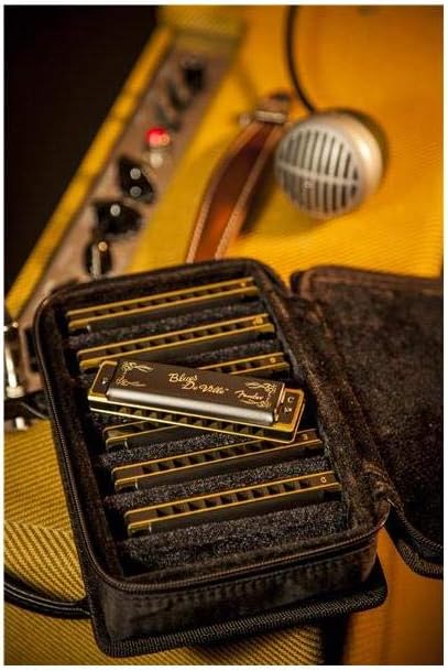 Fender Blues Harmonica DeVille 7' Set im Case, 0990702049