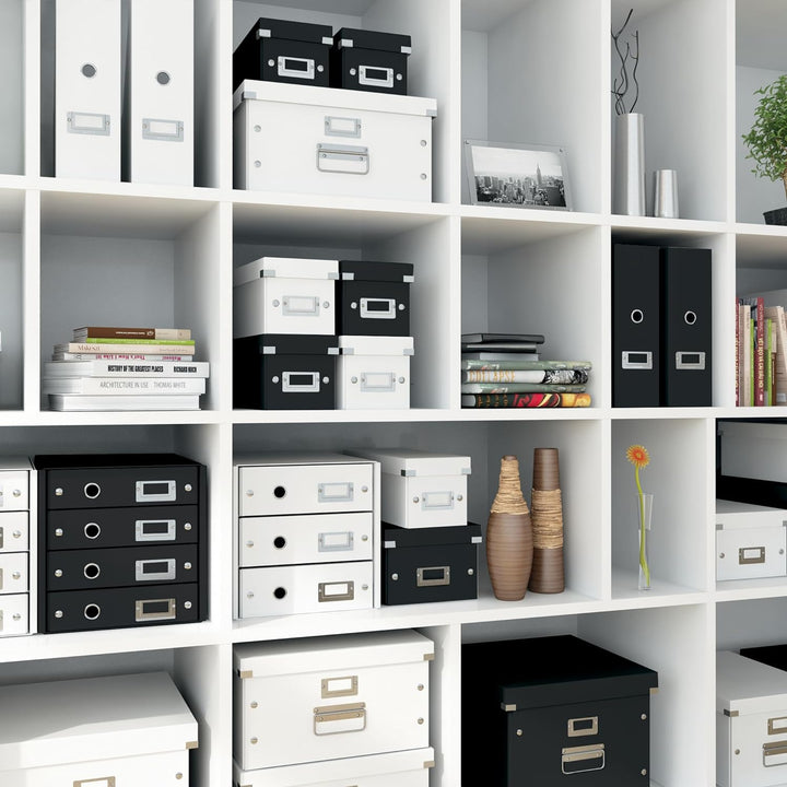 Leitz Click & Store Schubladenset, 4 Schubladen, A4, schwarz, 60490095 4 Schubladen Schwarz, 4 Schub