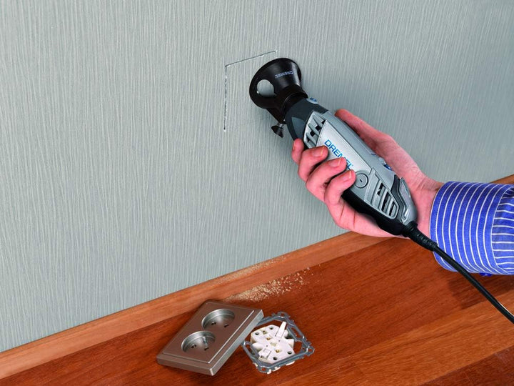 Dremel 3000 Multifunktionswerkzeug 130W, Set mit 2 Aufsätze 25 Zubehörteilen, Variable Drehzhal 10.0