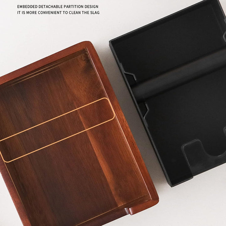 Kaffee-Klopfbox, Espresso-Klopfbox, Espresso-Abfallbehälter, Trennbares und Abnehmbares Design, mit