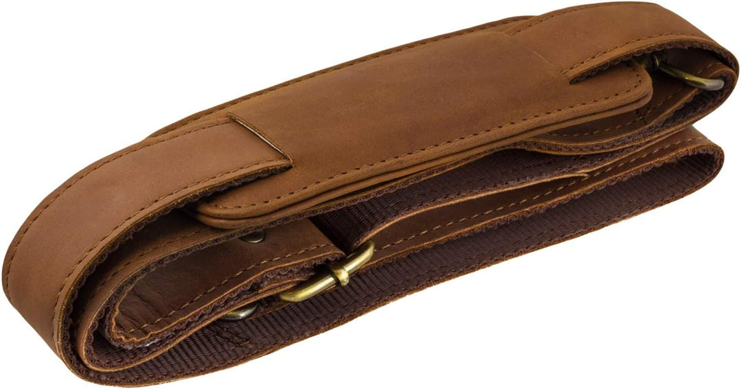 STILORD 'Leopold' XL Echtleder Aktentasche - der verbesserte Geheimtipp für Lehrerzimmer & Büro - Bu