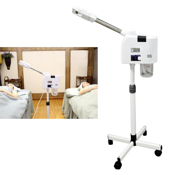 BJTDLLX Gesichtsdampfer Bedampfer Verdampfer Gesichtssauna Heiss Kalt Gesicht Dampfgerät 800 Watt Da