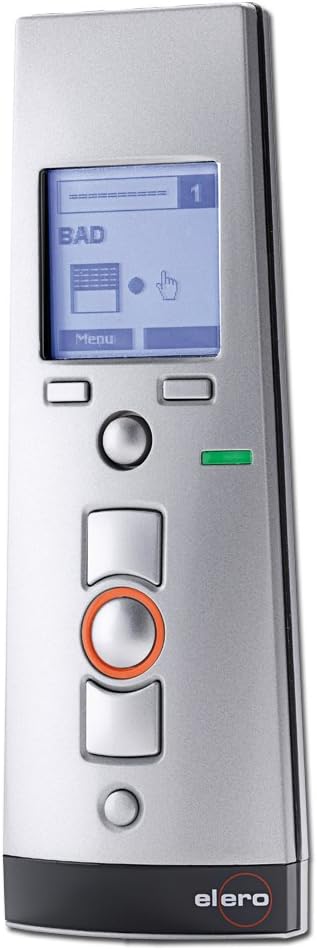 elero - Funksteuerung Handsender MultiTel 2 silber, 15-Kanal, 868 MHz