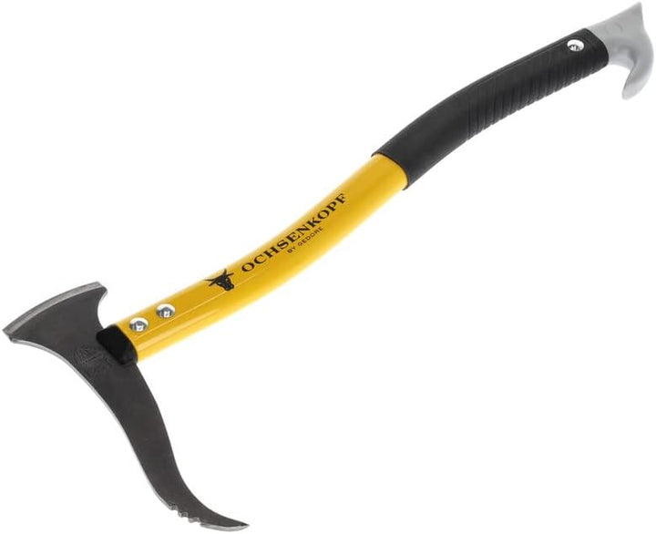 OCHSENKOPF Alu-Handsappie, Stiel aus Aluminiumlegierung, 500 mm, 560 g, für Holz, Forstwerkzeug, OX