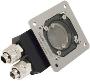 Aqua Computer 34018 Schwarz, Edelstahl – Zubehör für Kühlgerät