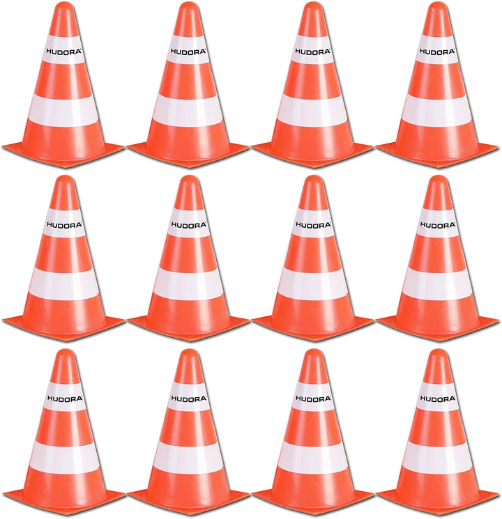 HUDORA 76105 Pylone, 4 Stück 4 Stück 3, 4 Stück 3