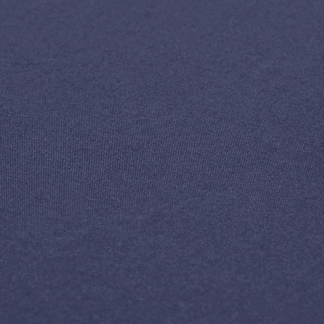 HOMESCAPES Spannbettlaken dunkelblau/Marineblau Spannbetttuch für Matratzengrösse 140 x 200 cm, 100%