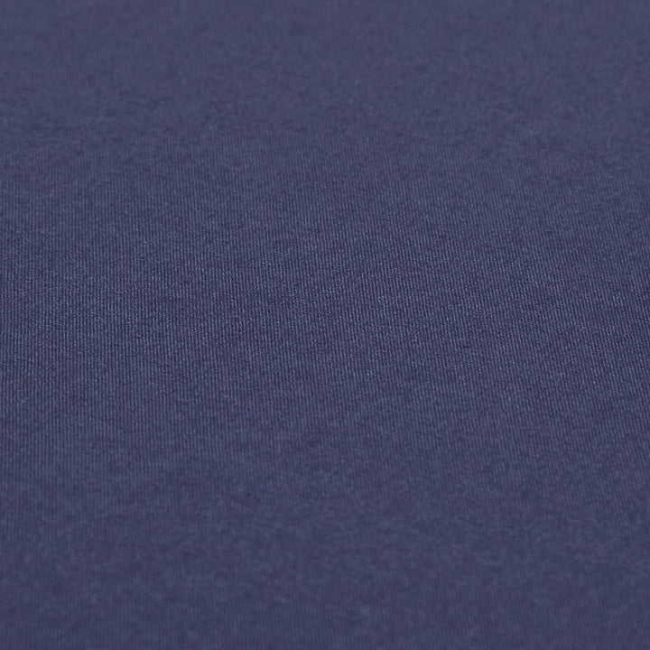 HOMESCAPES Spannbettlaken dunkelblau/Marineblau Spannbetttuch für Matratzengrösse 140 x 200 cm, 100%