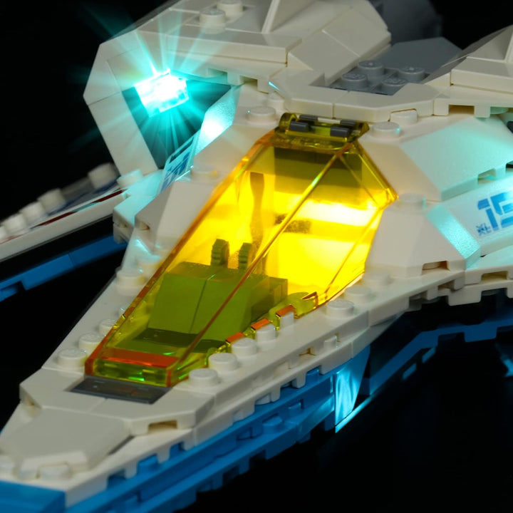 LocoLee Led Licht Set Kompatibel mit LEGO Lightyear XL-15 Sternjäger, Led Beleuchtungs Set Compatibl