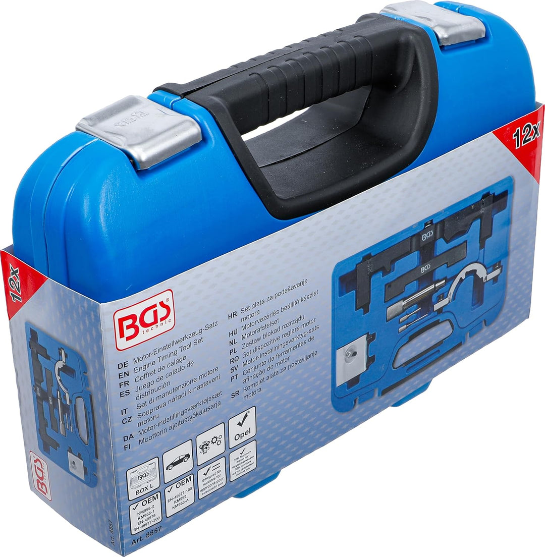 BGS 8857 | Motor-Einstellwerkzeug-Satz | für Opel 1.2, 1.4
