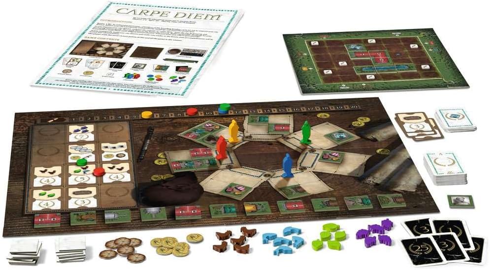 Ravensburger 26926 - Carpe Diem, Legespiel für 2-4 Spieler ab 10 Jahren, Strategiespiel, alea Spiele