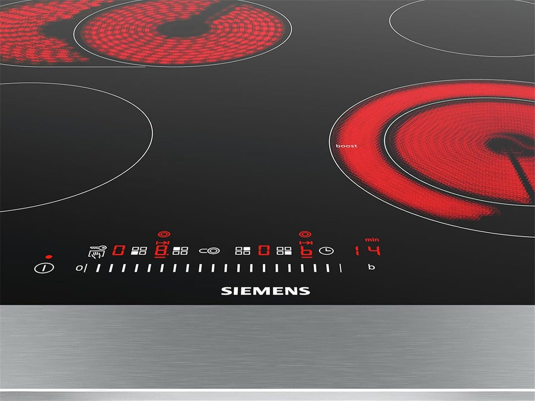 Siemens ET601FNP1E iQ300 Kochfelder / 4 Heizelemente / 57.2 cm/Glaskeramik Elektro-Kochfeld Flächenb