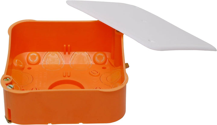 Kopp 10er Set Hohlwand Abzweigkasten für den Trockenraum, 107 x 107 x 50 mm, Verbindungsdose mit Dec