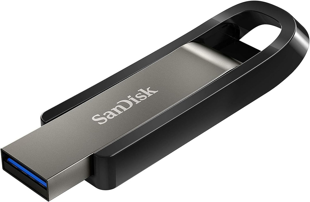 SanDisk Extreme GO USB 3.2 Flash-Laufwerk 128 GB (Highspeed USB, Lese- und Schreibgeschwindigkeit 40