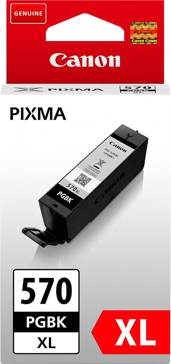 Canon Originaltinte PGI-570XL PGBK, Grösse XL, Schwarz, Recyclebare Verpackung Schwarz Recyclebare V