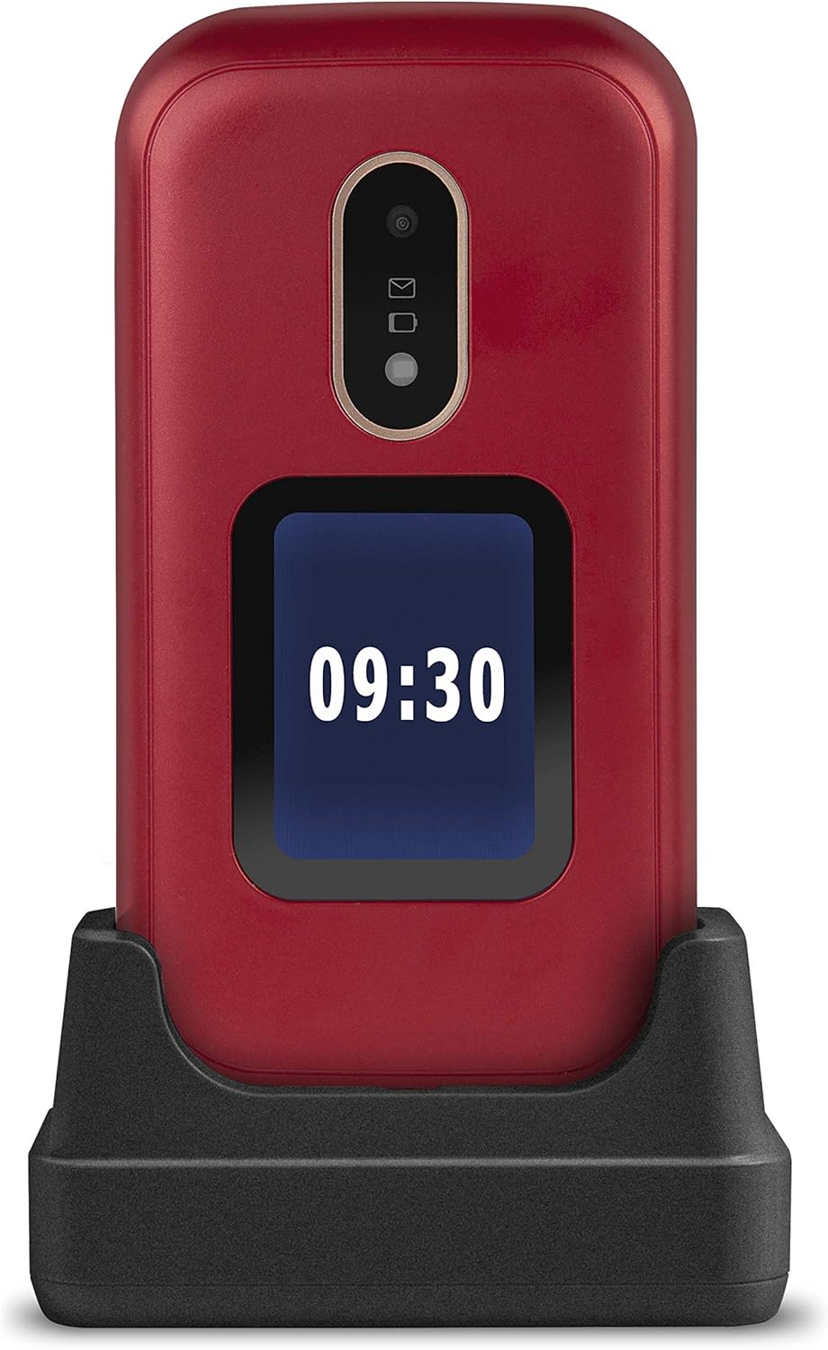 Doro 6060 - GSM Mobiltelefon im eleganten Klappdesign (3 MP Kamera, 2,8 Zoll (7,11cm) Display, GPS,