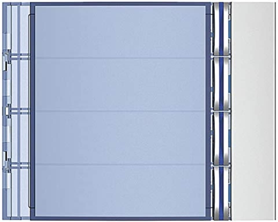 BTicino, Frontblende Ruftasten-Modul Sfera New mit 4 Ruftasten Allmetal, SFERA Allmetal, 4 Klingelta