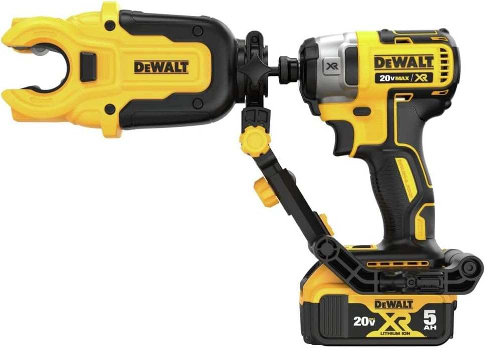 DEWALT Impact Connect Kupferrohrschneider mit Strebenhalterung (DWACPRIR), Kupferrohrschneider