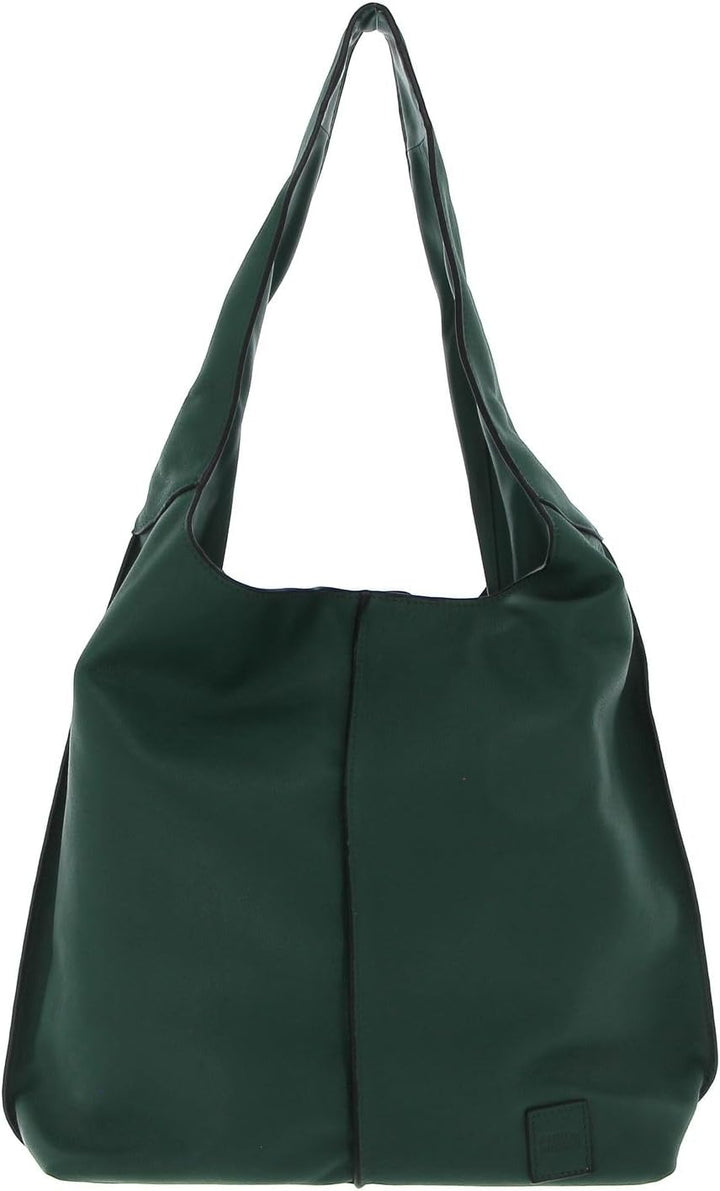 FREDsBRUDER Damen Tasche Schultertasche Shopper Umhängetasche Schultertasche Logoschriftzug Glattled