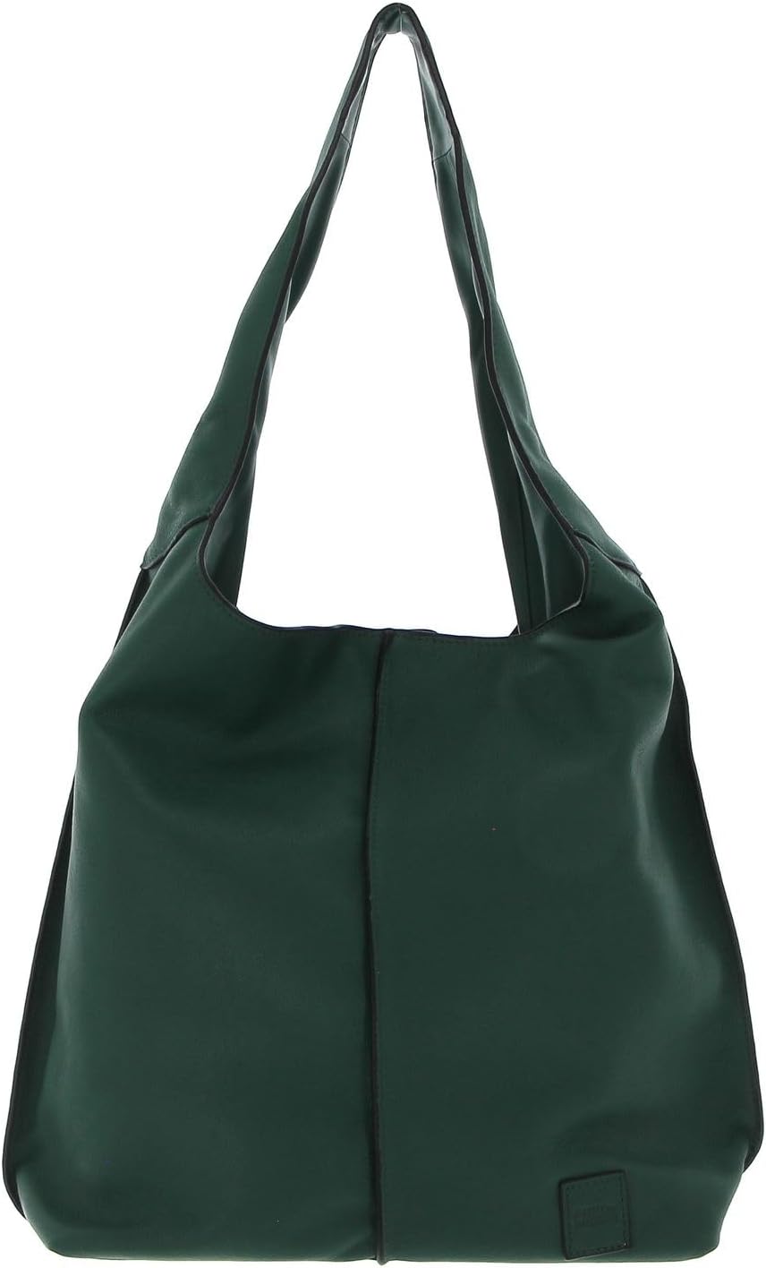 FREDsBRUDER Damen Tasche Schultertasche Shopper Umhängetasche Schultertasche Logoschriftzug Glattled