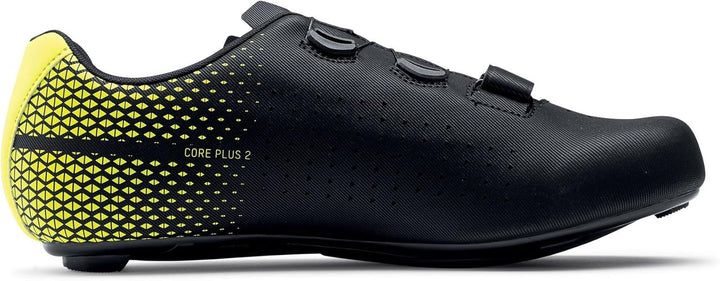 Northwave Strassenschuhe Core Plus 2 41.5 EU Gelb, 41.5 EU Gelb