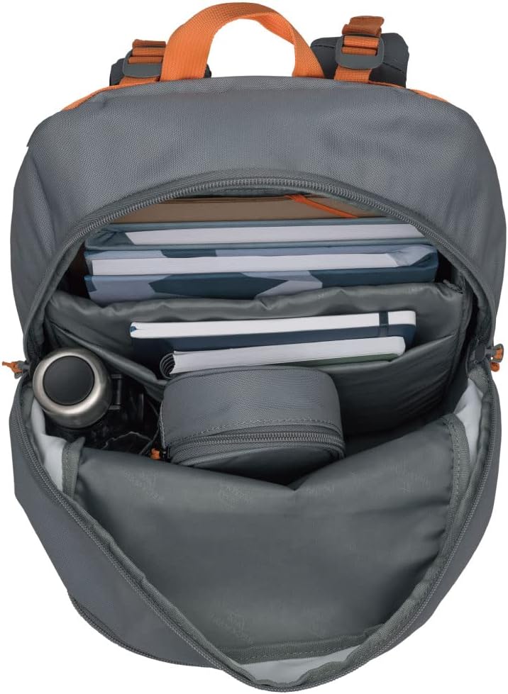 Beckmann Sport Junior Green Orange Schulrucksack, ergonomisch, mit Laptopfach