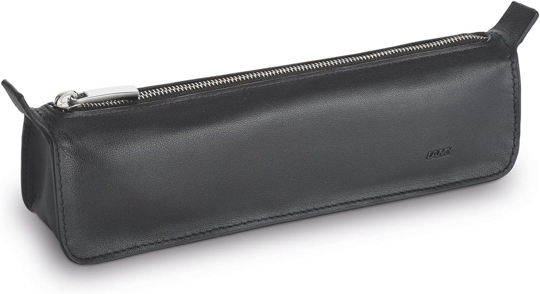 LAMY A 405 Lederwaren – Hochwertiges Kalbsleder-Schlamperetui dreieckig 859 in der Farbe Schwarz Für