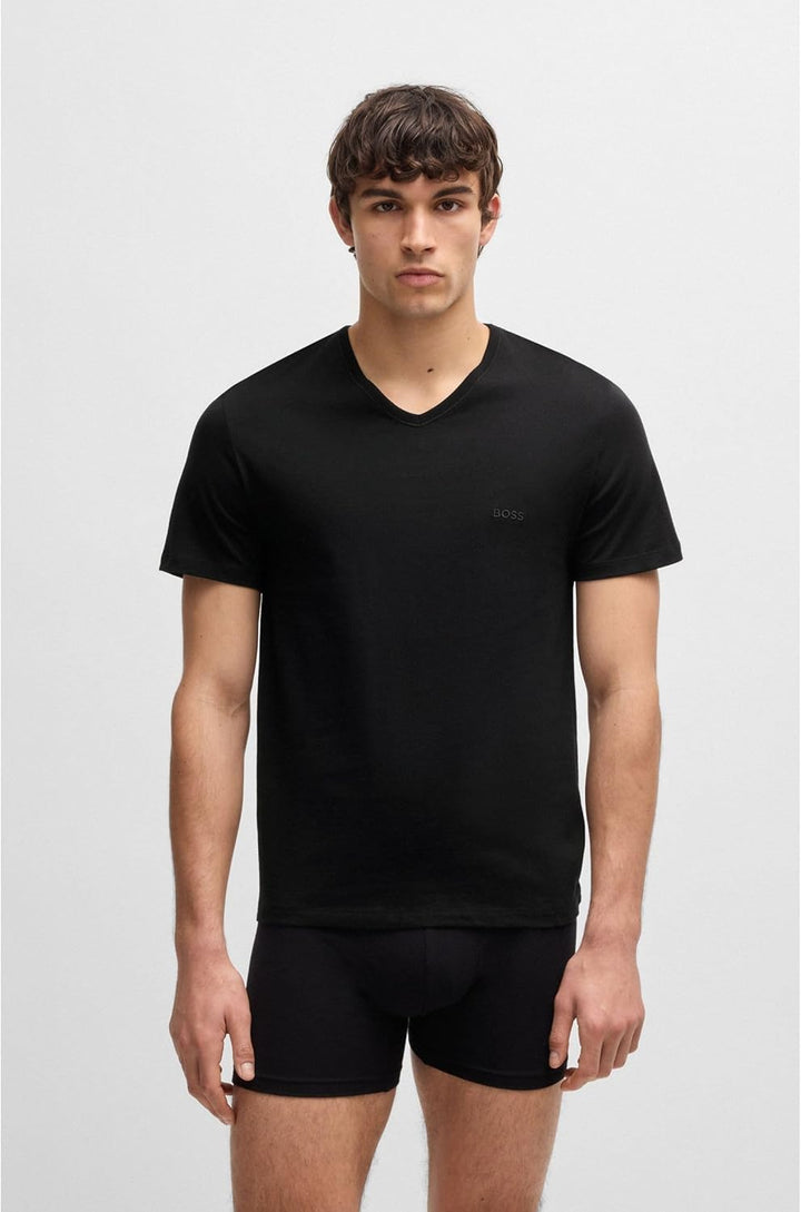 HUGO BOSS Herren T-Shirt (3er Pack) S Assorted-pre-pack, S Assorted-pre-pack
