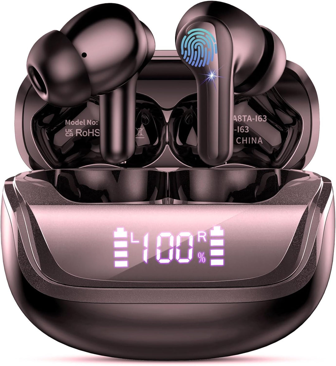 Bluetooth 5.1 Kopfhörer Sport IP7 Wasserdicht Kabellose Sportkopfhörer In Ear Wireless Earbuds Ohrhö