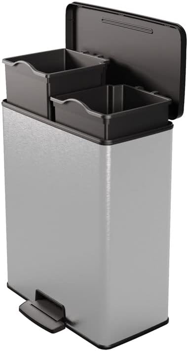 CURVER 251002 IML Eimer Metallic, 2 x 26 Liter, único