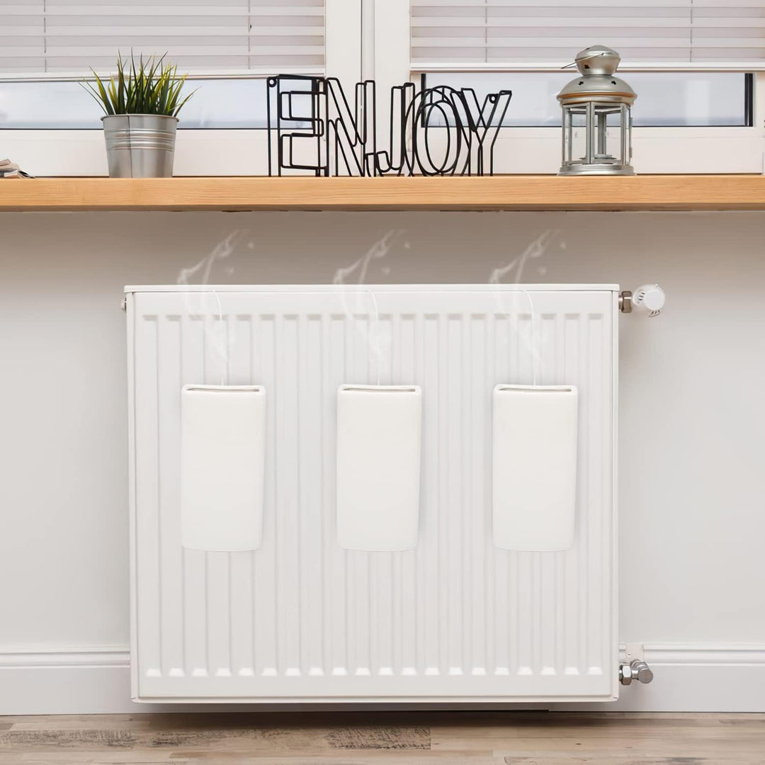 Lospitch Heizkörper Luftbefeuchter Keramik Wasserverdunster für die Heizung – 4 Stück Luftbefeuchter