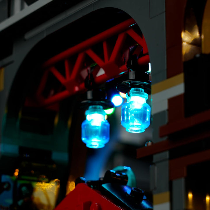 cooldac LED Licht Set für Lego 71799 Ninjago City Markets, Licht Set Kompatibel mit Lego 71799 City