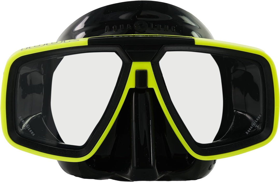 Aqualung Technisub Look Tauchmaske schwarz/gelb, schwarz/gelb