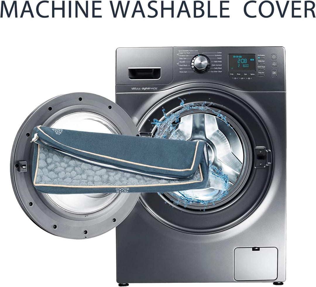 VANKEAN Hundebett wasserdichte Reversible (Kühl und Warm), Abnehmbarer Innenfutter, Flauschig Hundem