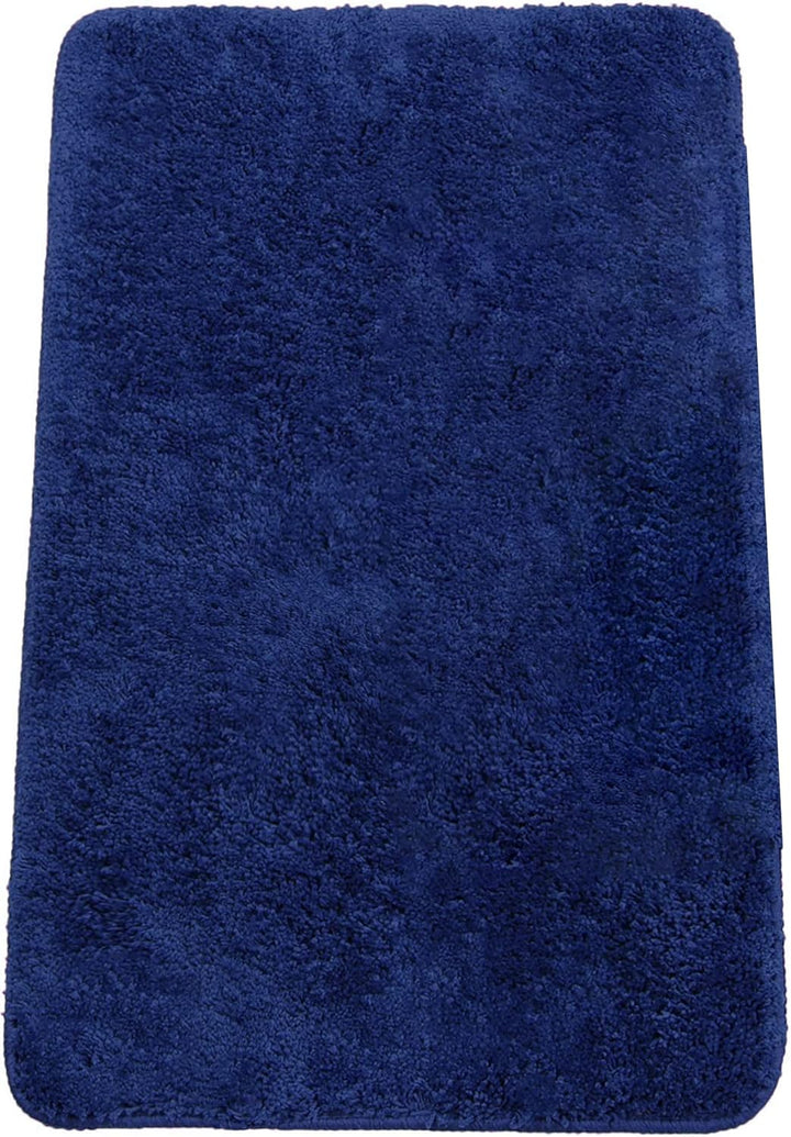 Brandsseller Badematte 70x120 cm Badezimmerteppich Badvorleger Badeteppich Blau 70x120 cm Blau, 70x1