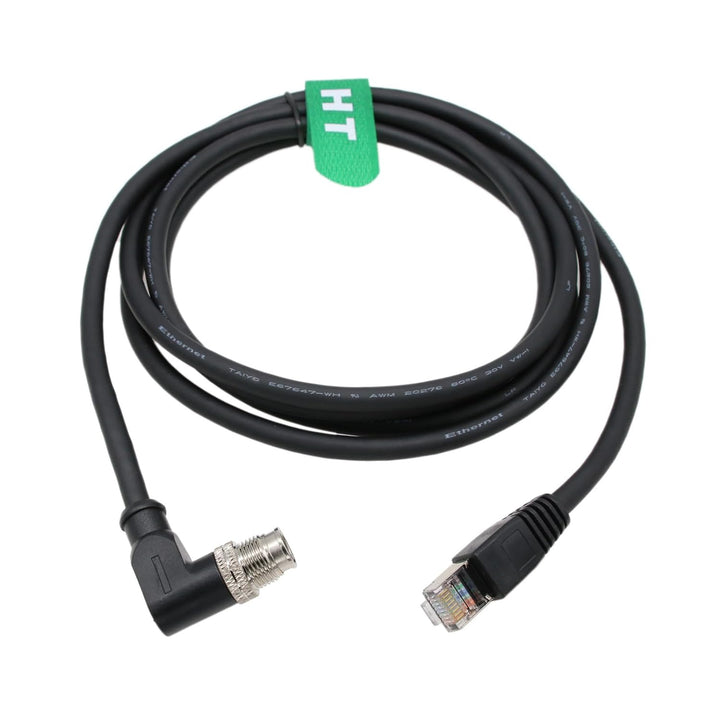 HangTon Gigabit Ethernet M12 8 Pin X-Code RJ45 Netzwerk-Datenkabel für industrielle Sensorautomation