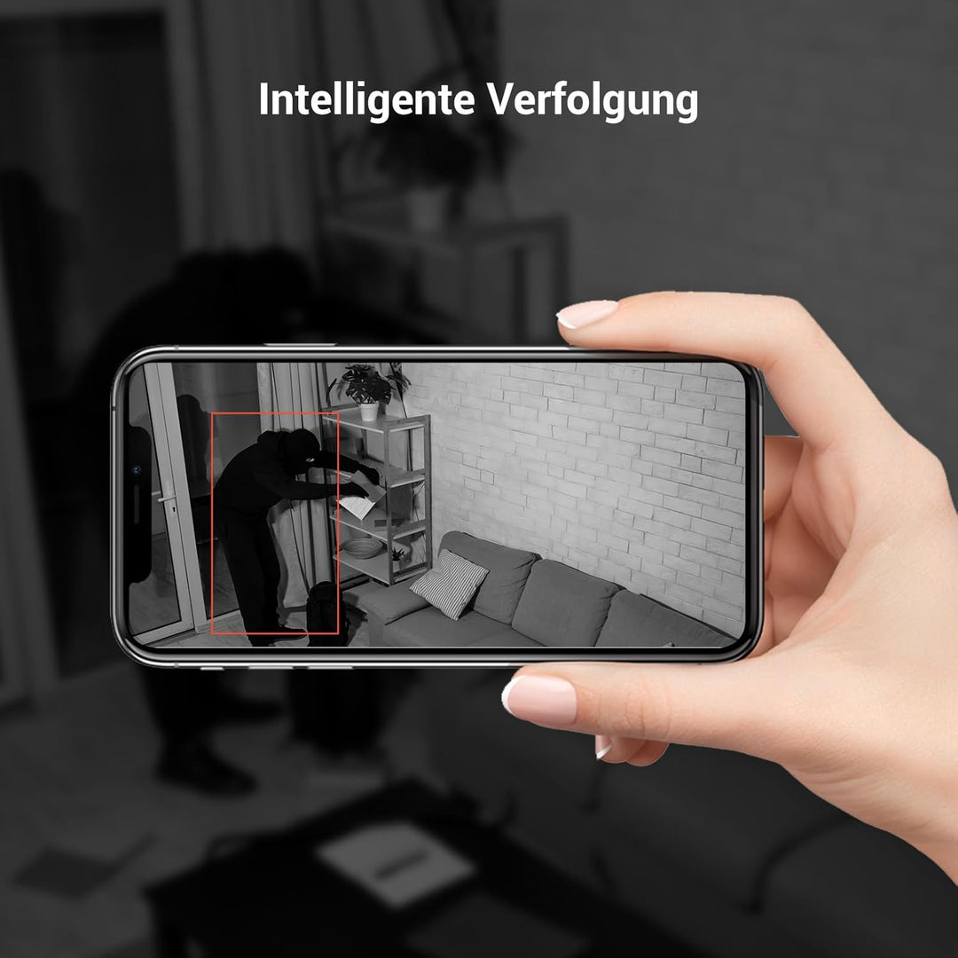 EZVIZ 1080P WLAN IP Kamera, schwenkbare Überwachungskamera Innen mit Zwei-Wege-Audio, Bewegungsverfo