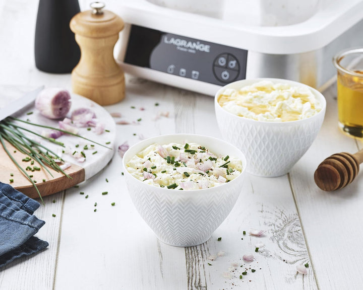 LAGRANGE 459602 yaourtière-fromagère/Flaschenbürste Edelstahl 18 W Joghurtbereiter Käse