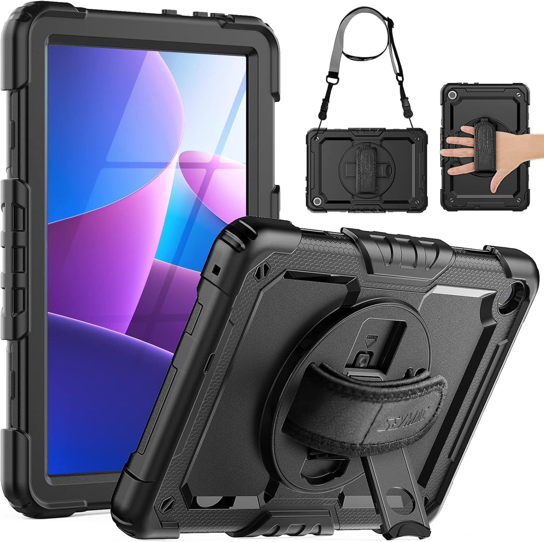 SEYMAC Hülle für Lenovo Tab M10 3rd Gen 10,1 Zoll 2022(TB-328), Lenovo Tab M10 Stossfeste Hülle mit